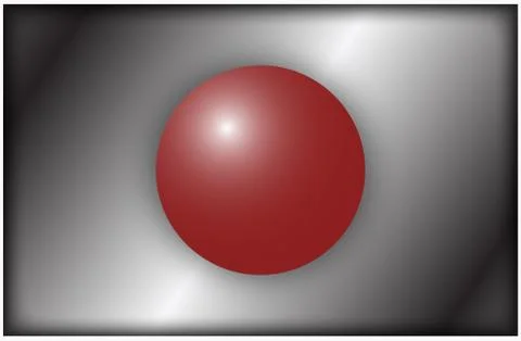 Japan Flag Stock Illustration