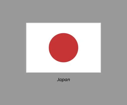 Japan flag Stock-Illustration