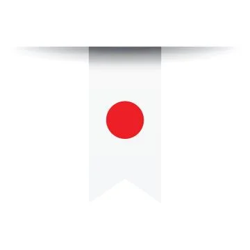 Japan flag Stock Illustration