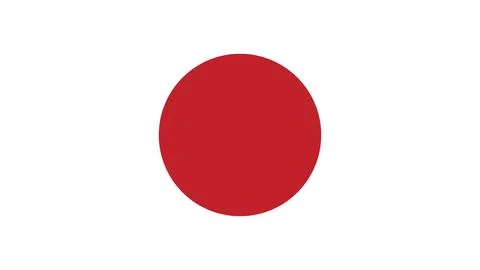 Japan flags 스톡 일러스트