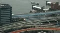 Japan, Freeway Commute, Aerial View of Tokyo Highway, time lapse HD Footage