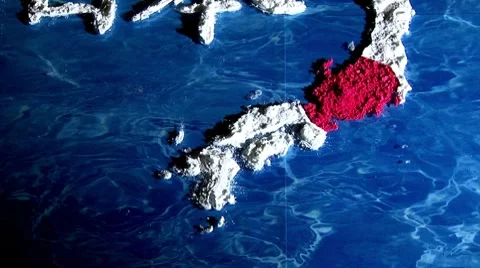 Japan - with label, tilt up Stock Footage 8829536