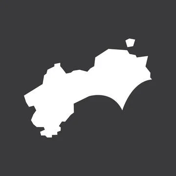 Japan map icon vector Stock Illustration