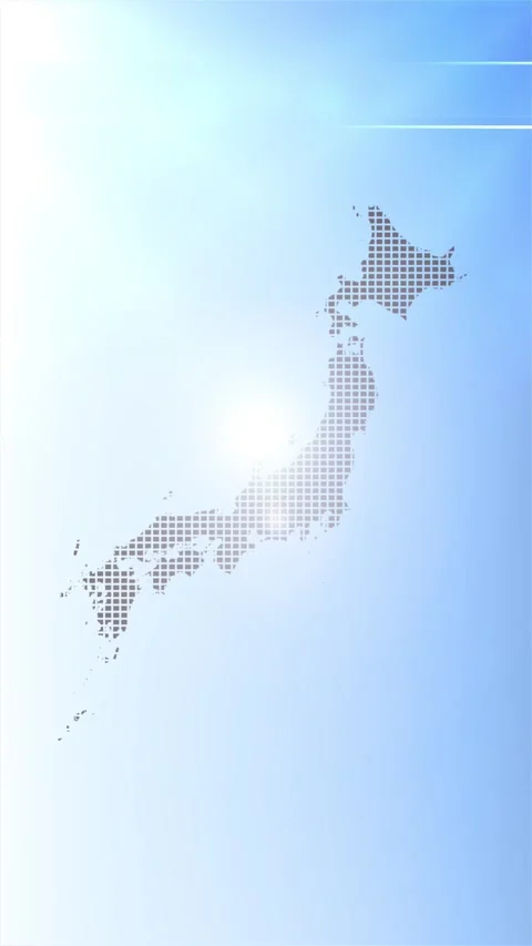 Japan Map Opener Stock Footage 276972690