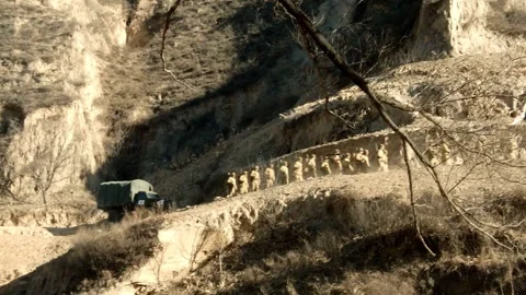 Japan march Stock Footage 235266064