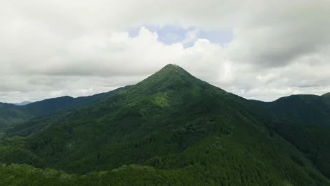 Japan mountain peak Stock Footage 137944495