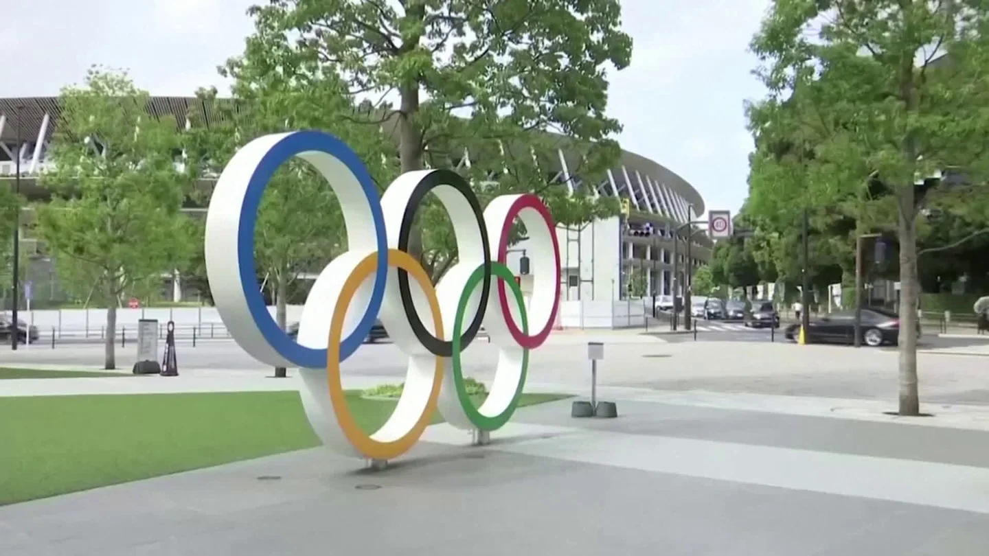 Japan Official Says Games Must Be Held Next Year 'At Any Cost' Stock Footage