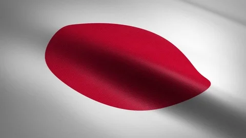 Japan seamless loop video. Seamless loop with highly detailed fabric texture Stock-Footage 118234939