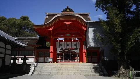 Japan shinto shrine Stock Footage 330760125