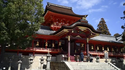 Japan shinto shrine Stock Footage 330760133