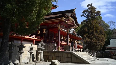 Japan shinto shrine Stock Footage 330760137