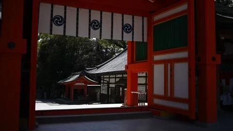 Japan shinto shrine Stock Footage 330760158