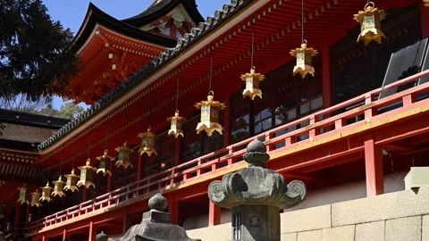 Japan shinto shrine Stock Footage 330760161