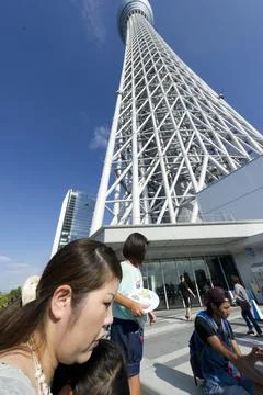 Japan Skytree - Aug 2012 Stock Photos