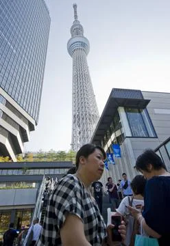 Japan Skytree - Aug 2012 Stock Photos