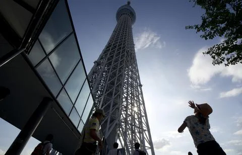 Japan Skytree - Aug 2012 Stock Photos