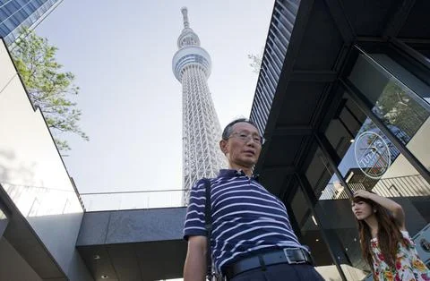 Japan Skytree - Aug 2012 Stock Photos