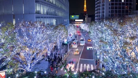 Japan street Video stock 75453258