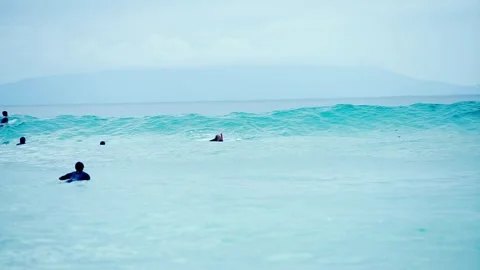 Japan surfing Stock Footage 289357685