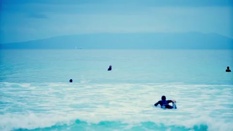 Japan surfing Stock Footage 289357720