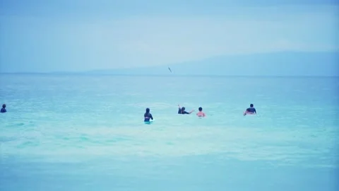 Japan surfing Stock Footage 289357729