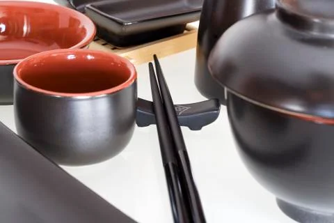 Japan table Stock Photos