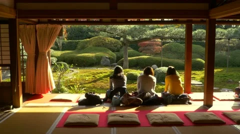 Japan Tea house - Kyoto - 4K and HD Stock Footage
