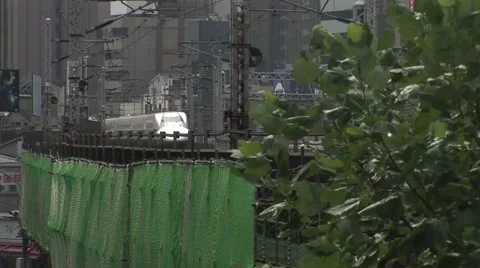 Japan train 1106 1 스톡 동영상 5767279