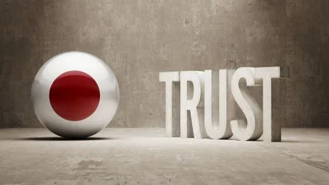 Japan. Trust Concept Stock Illustration
