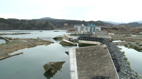 Japan Tsunami of 3-11 2011 Stock Footage 32136106