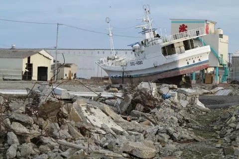 Japan Tsunami Stock Photos