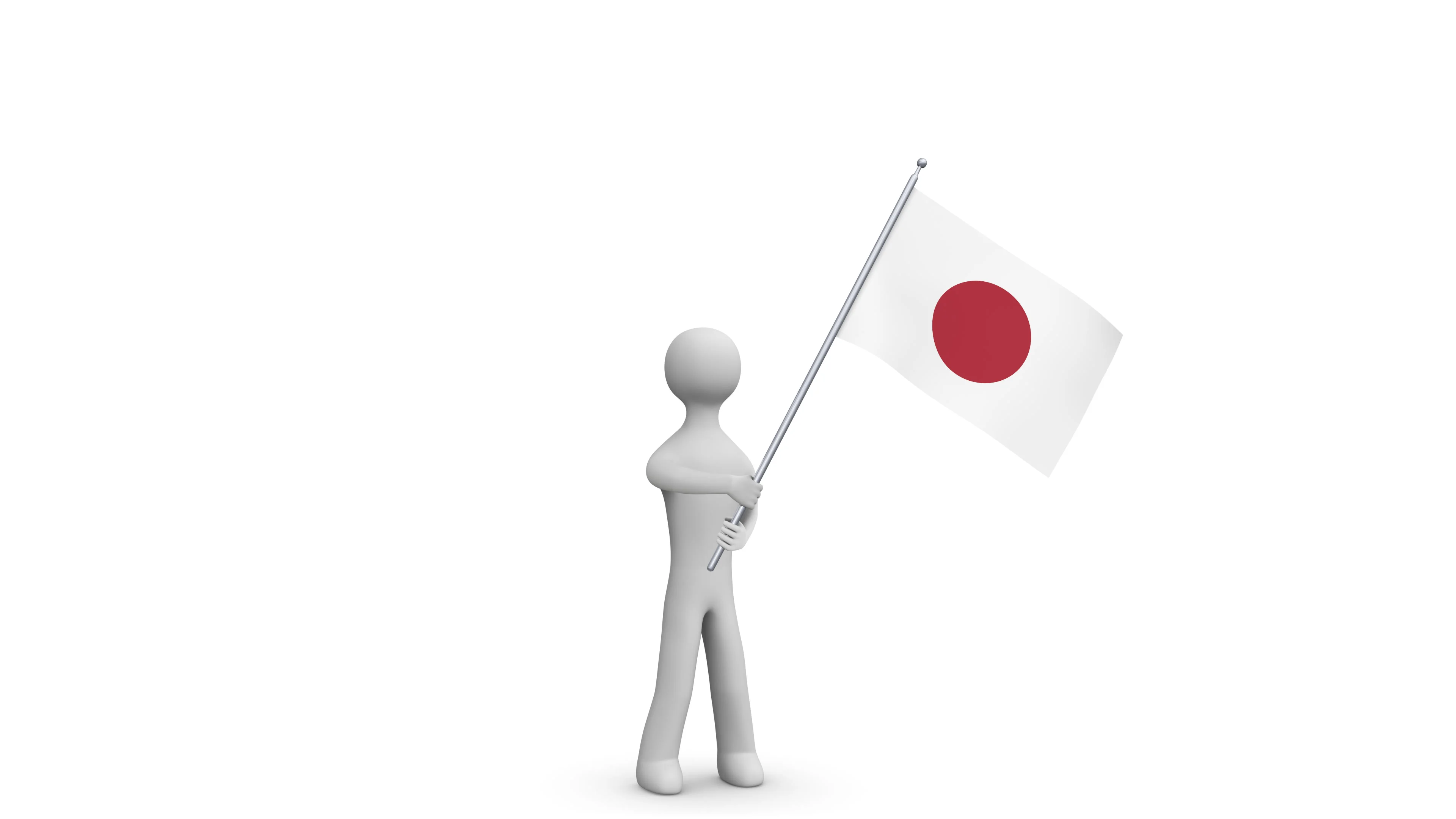japanese flag waving