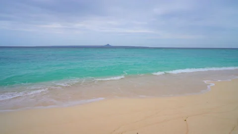 Japanese beautiful beach Stock Footage 156773356
