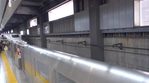 Japanese bullet train 스톡 동영상 49704321