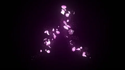 Japanese character count down opening intro animation Stock Footage 171313057