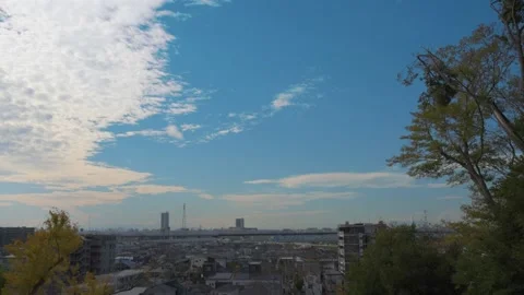 Japanese cityscape Stock Footage 166393783