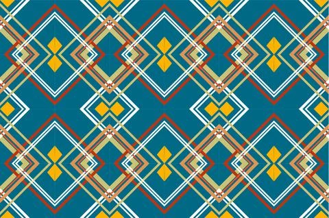 Japanese classic seamless pattern 01 Stock Illustration