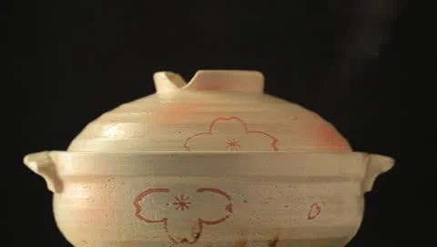 Japanese Cooking Pot Stock Footage 8908652