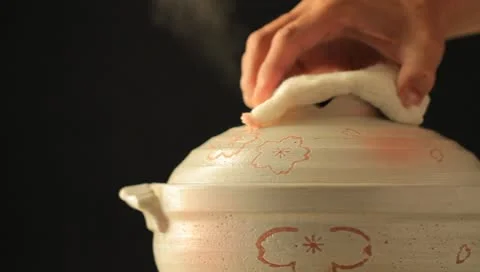Japanese Cooking Pot Stock Footage 8908668