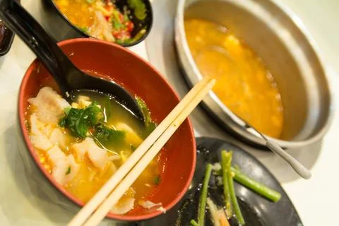 Japanese dinner Stock Photos
