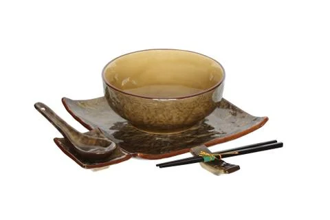 Japanese dishware Stock Photos