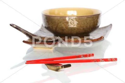 Japanese dishware Stock Photos