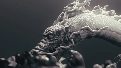 Japanese dragon 스톡 동영상 268426369