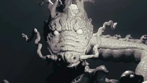 Japanese dragon 스톡 동영상 268426371