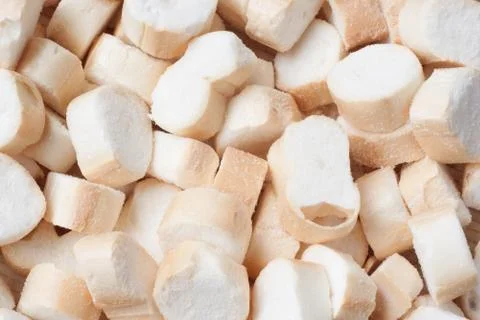 Japanese dry gluten Stock Photos