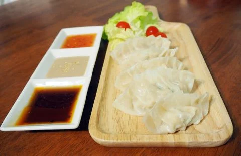 Japanese dumpling Stock Photos