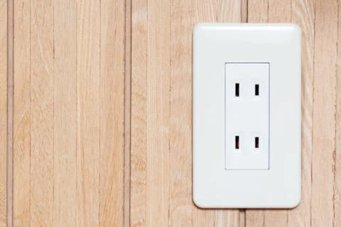Japanese electric power socket Stock Photos