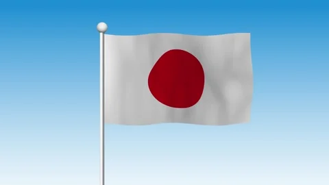 Japanese Flag Stock Video Footage | Royalty Free Japanese Flag Videos ...
