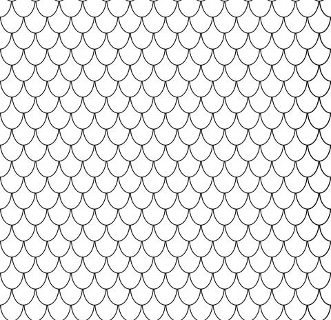 Japanese floral vector seamless pattern. Abstract round elements repiating Illustrazione stock