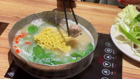 Japanese Hot Pot Stock Footage 331270662